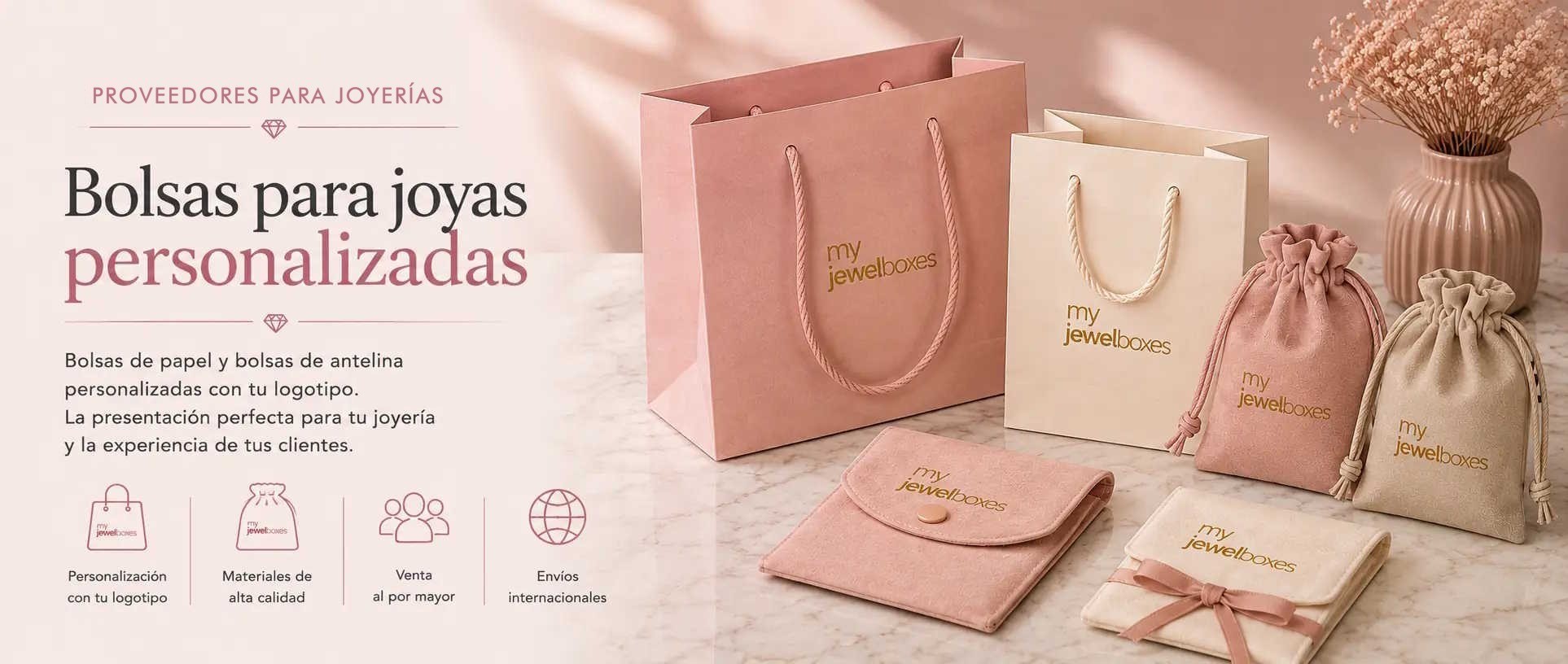 Bolsas para joyaspersonalizadas
